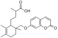 CAS#: 3566-55-0, (1S,2S,3S)-2,3-Dimethyl-6-(1-Methylethylidene)-2-[[(2-Oxo-2H-1-Benzopyran-7-Yl)Oxy]Methyl]-Cyclohexanepropanoicacid