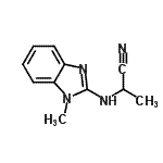 CAS#: 35681-61-9, 2-[(1-Methyl-1H-Benzimidazol-2-Yl)Amino]Propanenitrile