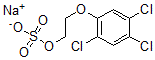 CAS#: 3570-61-4, Sodium 2-(2,4,5-Trichlorophenoxy)Ethyl Sulfate