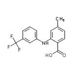 CAS#: 35709-89-8, 4-Methyl-2-{[3-(Trifluoromethyl)Phenyl]Amino}Benzoic Acid
