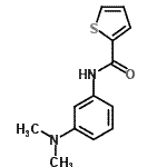 CAS#: 357291-91-9, N-[3-(Dimethylamino)Phenyl]-2-Thiophenecarboxamide