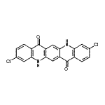 CAS#: 3573-01-1, 3,10-Dichloro-5,12-Dihydroquinolino[2,3-b]Acridine-7,14-Dione