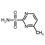 CAS 登录号：35762-77-7， 4-甲基-2-嘧啶磺酰胺