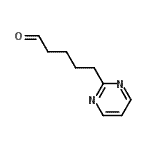 CAS 登录号：357647-60-0， 5-(2-嘧啶基)戊醛
