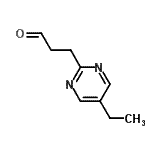 CAS 登录号：357654-97-8， 3-(5-乙基-2-嘧啶基)丙醛