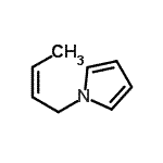CAS#: 35801-88-8, 1-[(2Z)-2-Buten-1-Yl]-1H-Pyrrole