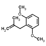 CAS#: 35820-26-9, 1,3-Dimethoxy-2-(2-Methyl-2-Propen-1-Yl)Benzene