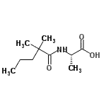CAS#: 358388-30-4, N-(2,2-Dimethylpentanoyl)-L-Alanine