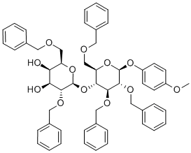 CAS#: 358681-61-5, 4-Methoxyphenyl 4-O-(2,6-Di-O-Benzyl-beta-D-Galactopyranosyl)-2,3,6-Tri-O-Benzyl-beta-D-Glucopyranoside
