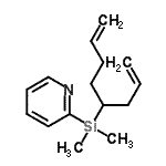 CAS#: 358782-92-0, 2-[Dimethyl(1,7-Octadien-4-Yl)Silyl]Pyridine