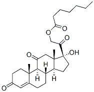 CAS#: 3593-92-8, [2-[(8S,9S,10R,13S,14S,17R)-17-Hydroxy-10,13-Dimethyl-3,11-Dioxo-1,2,6,7,8,9,12,14,15,16-Decahydrocyclopenta[a]Phenanthren-17-Yl]-2-Oxoethyl] Heptanoate