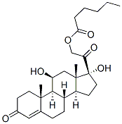 CAS#: 3593-96-2, [2-[(8S,9S,10R,11S,13S,14S,17R)-11,17-Dihydroxy-10,13-Dimethyl-3-Oxo-2,6,7,8,9,11,12,14,15,16-Decahydro-1H-Cyclopenta[a]Phenanthren-17-Yl]-2-Oxoethyl] Hexanoate