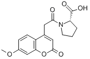 CAS 登录号：359436-90-1， 7-甲氧基香豆素-4-乙酰基-L-脯氨酸
