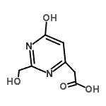CAS#: 35978-14-4, [2-(Hydroxymethyl)-6-Oxo-1,6-Dihydro-4-Pyrimidinyl]Acetic Acid