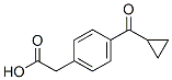 CAS 登录号：35981-68-1， 2-[4-(环丙烷羰基)苯基]乙酸