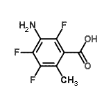CAS#: 360065-37-8, 3-Amino-2,4,5-Trifluoro-6-Methylbenzoic Acid