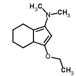 CAS#: 360768-64-5, 3-Ethoxy-N,N-dimethyl-4,5,6,7-tetrahydro-3aH-inden-1-amine