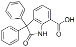 CAS#: 36137-11-8, 2-Oxo-3,3-Di(Phenyl)-1H-Indole-7-Carboxylic Acid