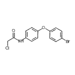 CAS#: 36160-96-0, N-[4-(4-Bromophenoxy)Phenyl]-2-Chloroacetamide