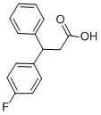 CAS 登录号：362-86-7， 3-(4-氟苯基)-3-苯丙酸