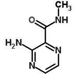 CAS#: 36204-76-9, 3-Amino-N-Methyl-2-Pyrazinecarboxamide