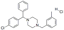 CAS#: 36236-67-6, 1-[(4-chlorophenyl)benzyl]-4-[(m-tolyl)methyl]piperazine hydrochloride