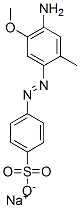 CAS#: 3626-35-5, 4-(4-Amino-5-Methoxy-2-Methylphenyl)Diazenylbenzenesulfonic Acid Sodium salt