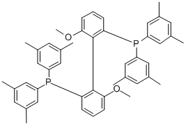 CAS 登录号：362634-22-8， (S)-(-)-2,2'-二[二(3,5-二甲苯基)膦基]-6,6'-二甲氧基-1,1'-联苯
