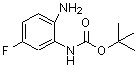CAS 登录号：362670-07-3， (2-氨基-5-氟苯基)氨基甲酸叔丁酯
