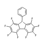 CAS#: 36284-12-5, 1,2,3,4,6,7,8,9-Octafluoro-5-phenyl-5H-benzo[b]phosphindole