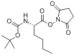 CAS#: 36360-61-9, (S)-[1-[[(2,5-Dioxo-1-Pyrrolidinyl)Oxy]Carbonyl]Pentyl]-Carbamic Acid 1,1-Dimethylethyl Ester