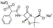CAS 登录号：36417-90-0， D-(-)-alpha-磺基苄基青霉素二钠盐