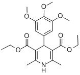 CAS#: 36422-60-3, Diethyl 2,6-Dimethyl-4-(3,4,5-Trimethoxyphenyl)-1,4-Dihydropyridine-3,5-Dicarboxylate