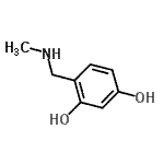 CAS#: 364365-60-6, 4-[(Methylamino)Methyl]-1,3-Benzenediol
