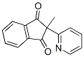 CAS 登录号：36469-01-9， 2-甲基-2-(2-吡啶基)-1H-茚-1,3(2H)-二酮