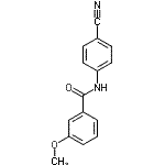 CAS#: 364742-59-6, N-(4-Cyanophenyl)-3-Methoxybenzamide
