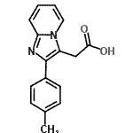 CAS#: 365213-69-0, [2-(4-Methylphenyl)Imidazo[1,2-a]Pyridin-3-Yl]Acetic Acid