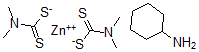 CAS#: 36530-23-1, Ziram cyclohexylamine complex