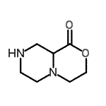 CAS 登录号：365532-11-2， 六氢吡嗪并[2,1-c][1,4]恶嗪-1(6H)-酮