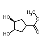CAS#: 366006-09-9, Methyl (3S,4S)-3,4-Dihydroxycyclopentanecarboxylate