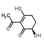 CAS#: 366024-11-5, (6R)-2-Acetyl-3,6-Dihydroxy-2-Cyclohexen-1-One