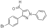 CAS 登录号：36640-41-2， 3-(4-溴-苯基)-1-苯基-1H-吡唑-4-甲醛
