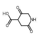 CAS#: 366787-79-3, 2,5-Dioxo-4-Piperidinecarboxylic Acid