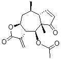 CAS#: 3668-14-2, [(3aS,5R,5aR,8aR,9S,9aR)-5,8a-Dimethyl-1-Methylidene-2,8-Dioxo-3a,4,5,5a,9,9a-Hexahydroazuleno[6,5-b]Furan-9-Yl] Acetate