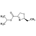CAS 登录号：366806-94-2， 异丙基(2S)-2-乙基-2,5-二氢-1,3-噻唑-4-羧酸酯