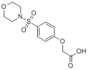 CAS#: 36691-78-8, [4-(Morpholine-4-Sulfonyl)-Phenoxy]-Acetic Acid