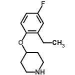 CAS#: 367501-29-9, 4-(2-Ethyl-4-Fluorophenoxy)Piperidine