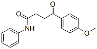 CAS 登录号：36776-11-1， 4-(4-甲氧基苯基)-4-氧代-N-苯基丁酰胺