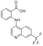 CAS 登录号：36777-15-8， 2-[[7-(三氟甲基)喹啉-4-基]氨基]苯甲酸