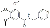 CAS#: 3678-67-9, 3,4,5-Trimethoxy-N-(Pyridin-4-Ylmethyl)Benzamide
